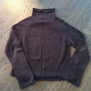 COPY - City DKNY brown roll neck sweater, sz M